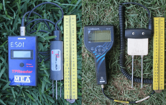 Comparing the reliability of two soil moisture probes for high clay ...