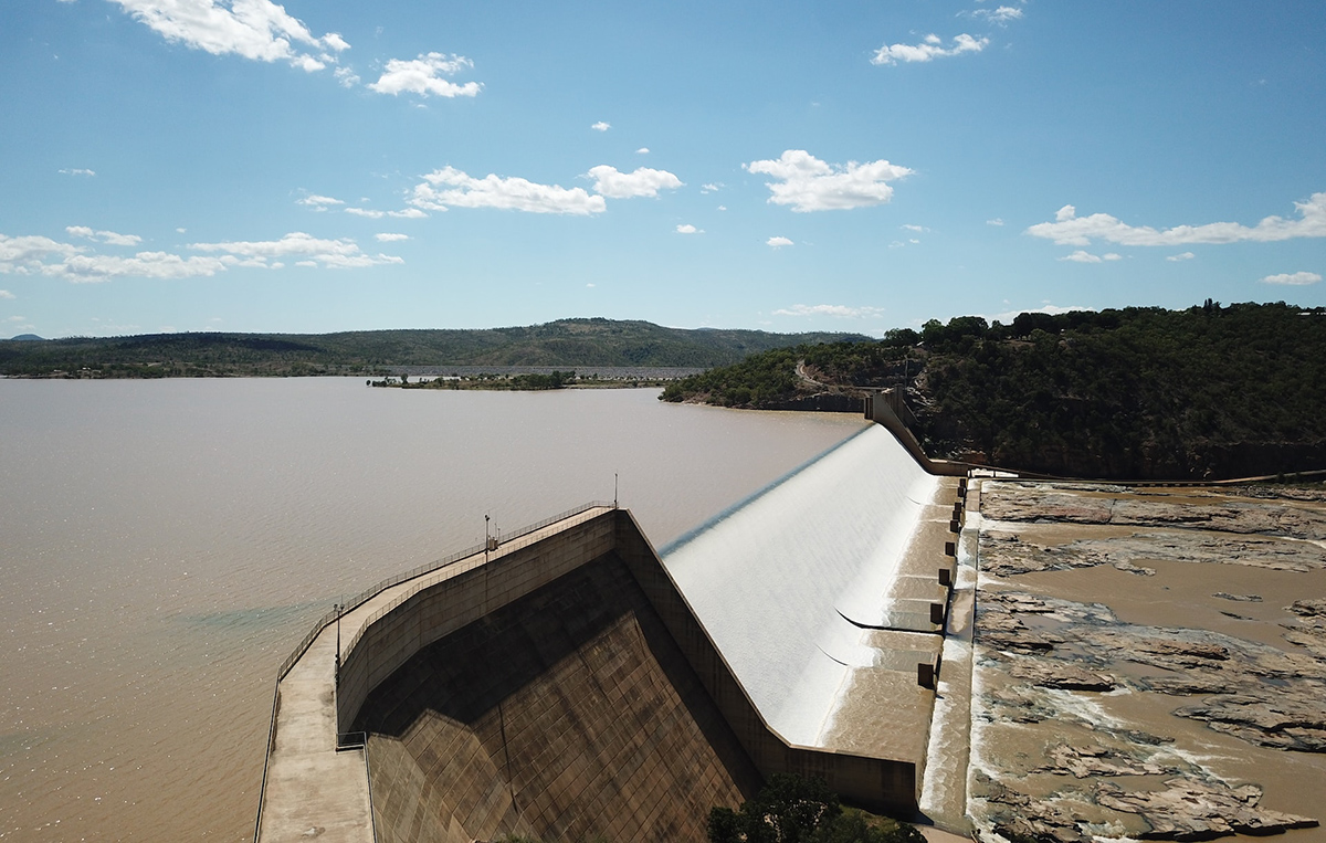 Burdekin Dam in Queensland
